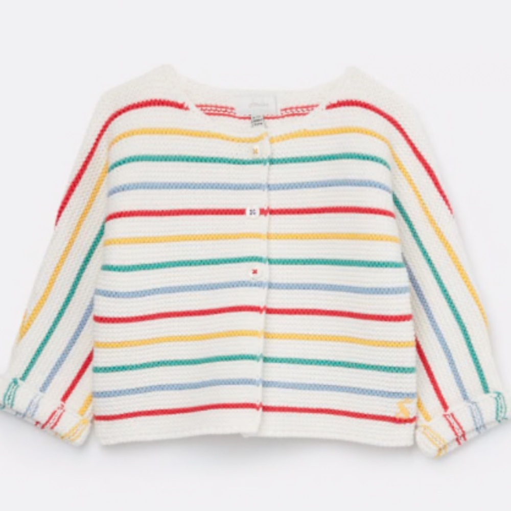 NWT: Joules Chunky Knit Cardigan | newborn